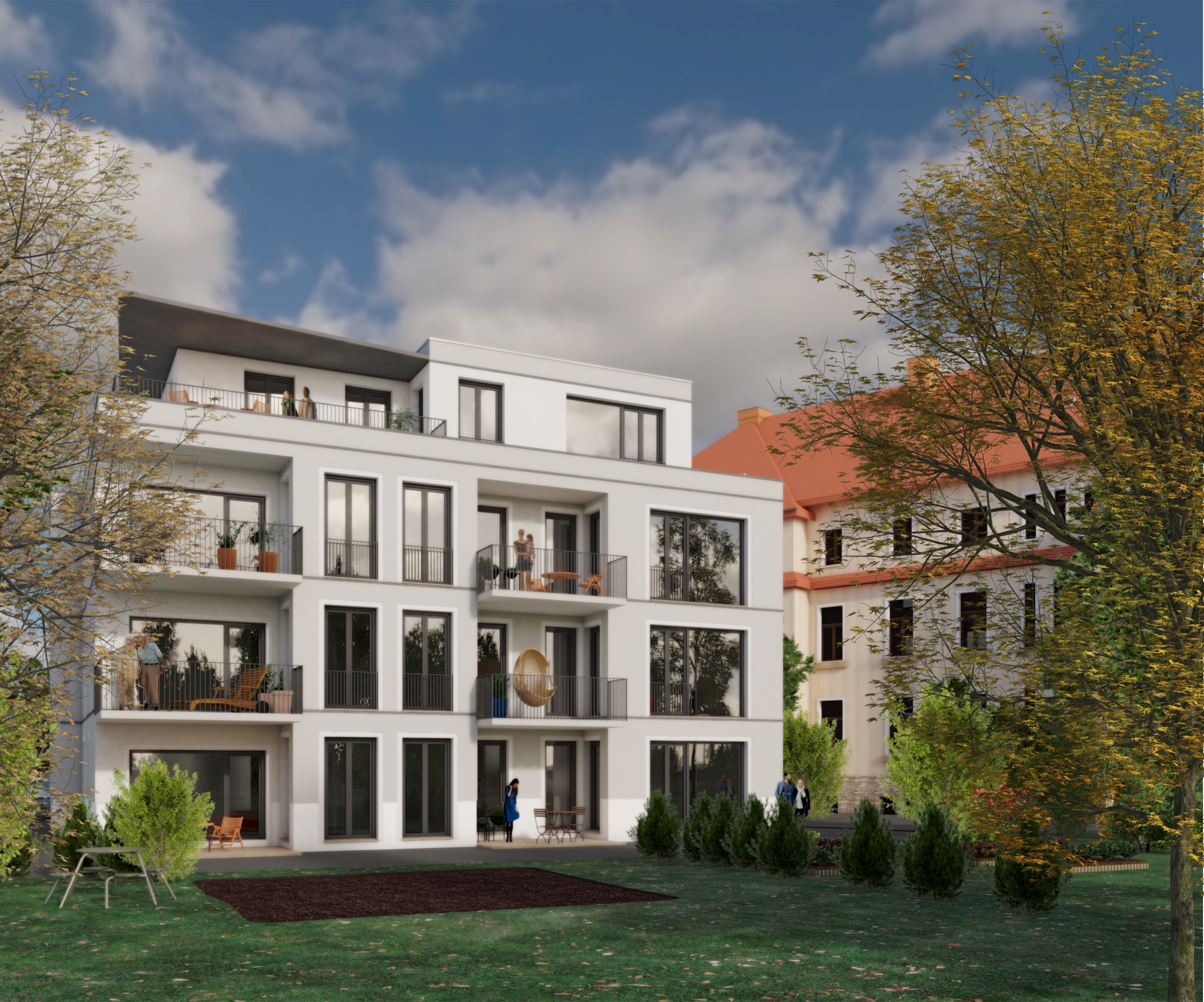 Neubau Wohngebäude