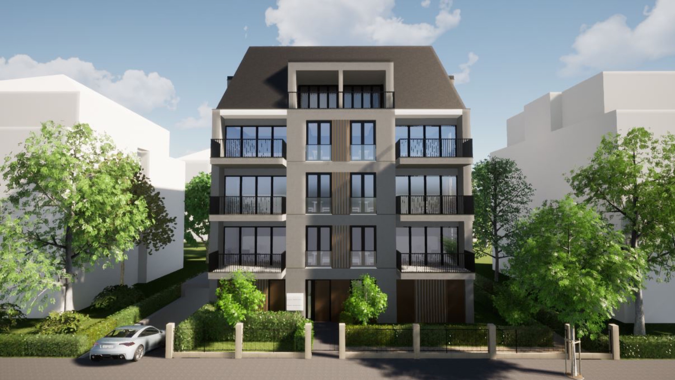 Stadthaus mit 12 Wohnungen und TG