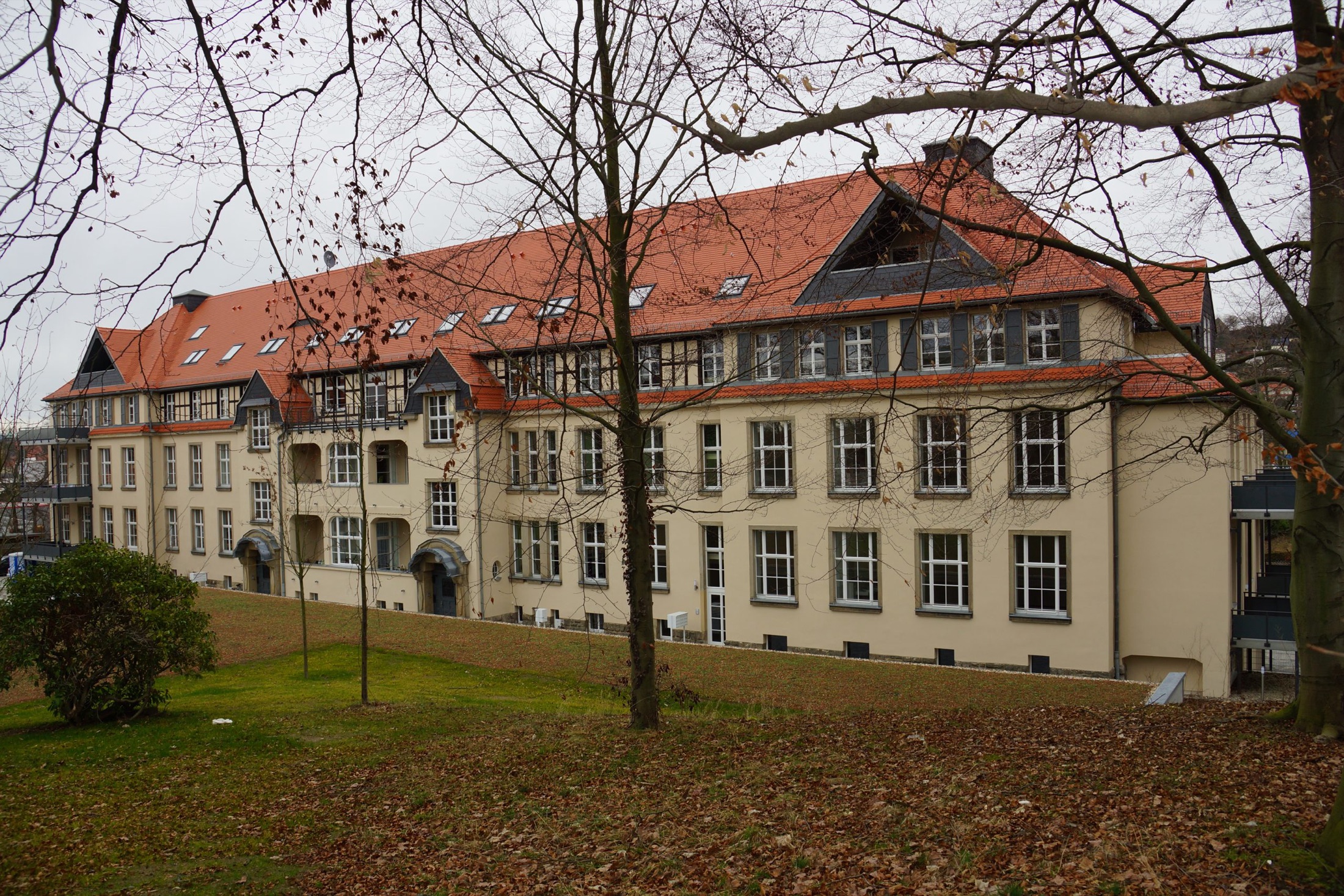 Umbau Landratsamt Pirna zu Wohnanlage