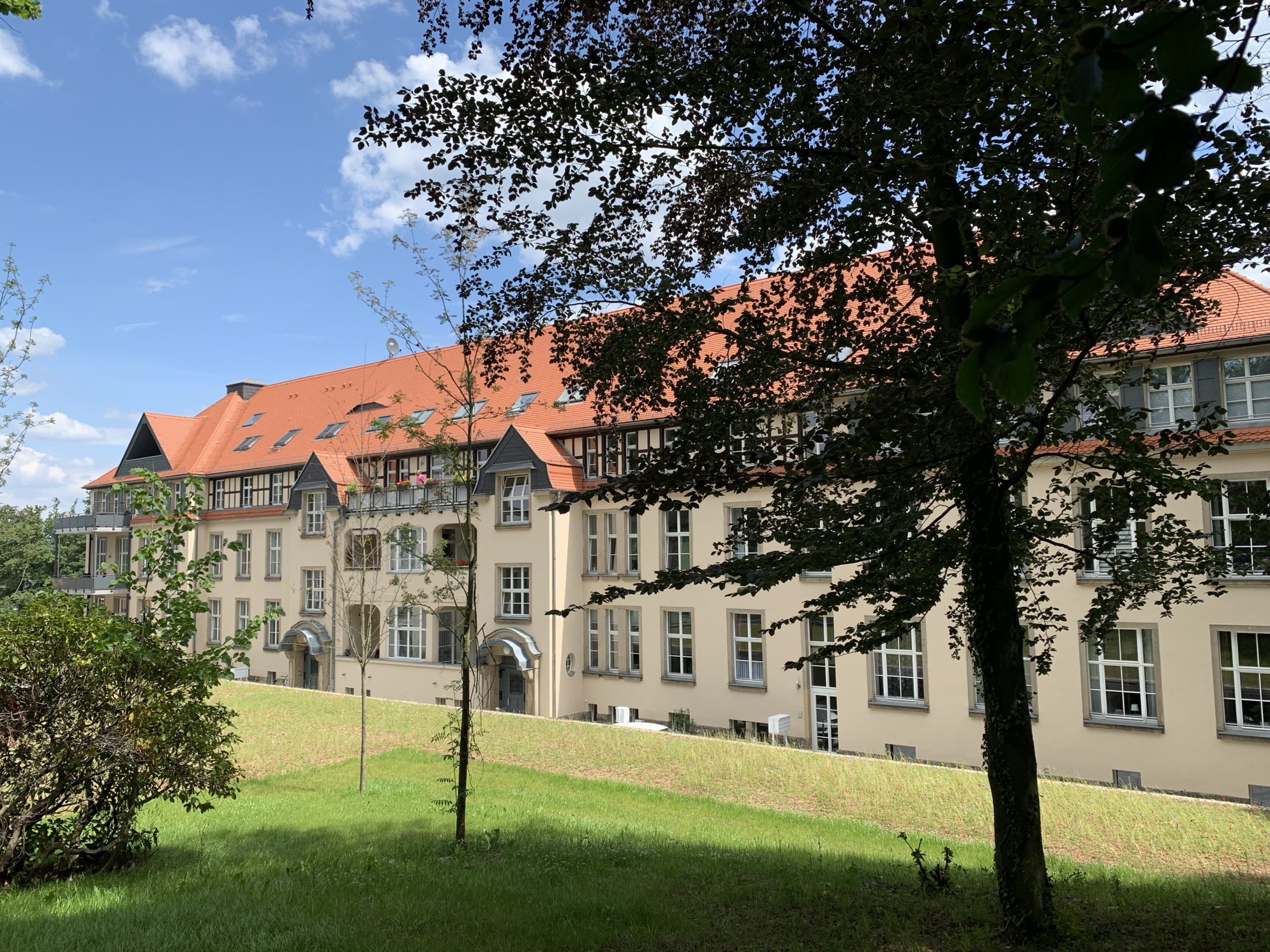Umbau Landratsamt Pirna zu Wohnanlage – Ansicht 3