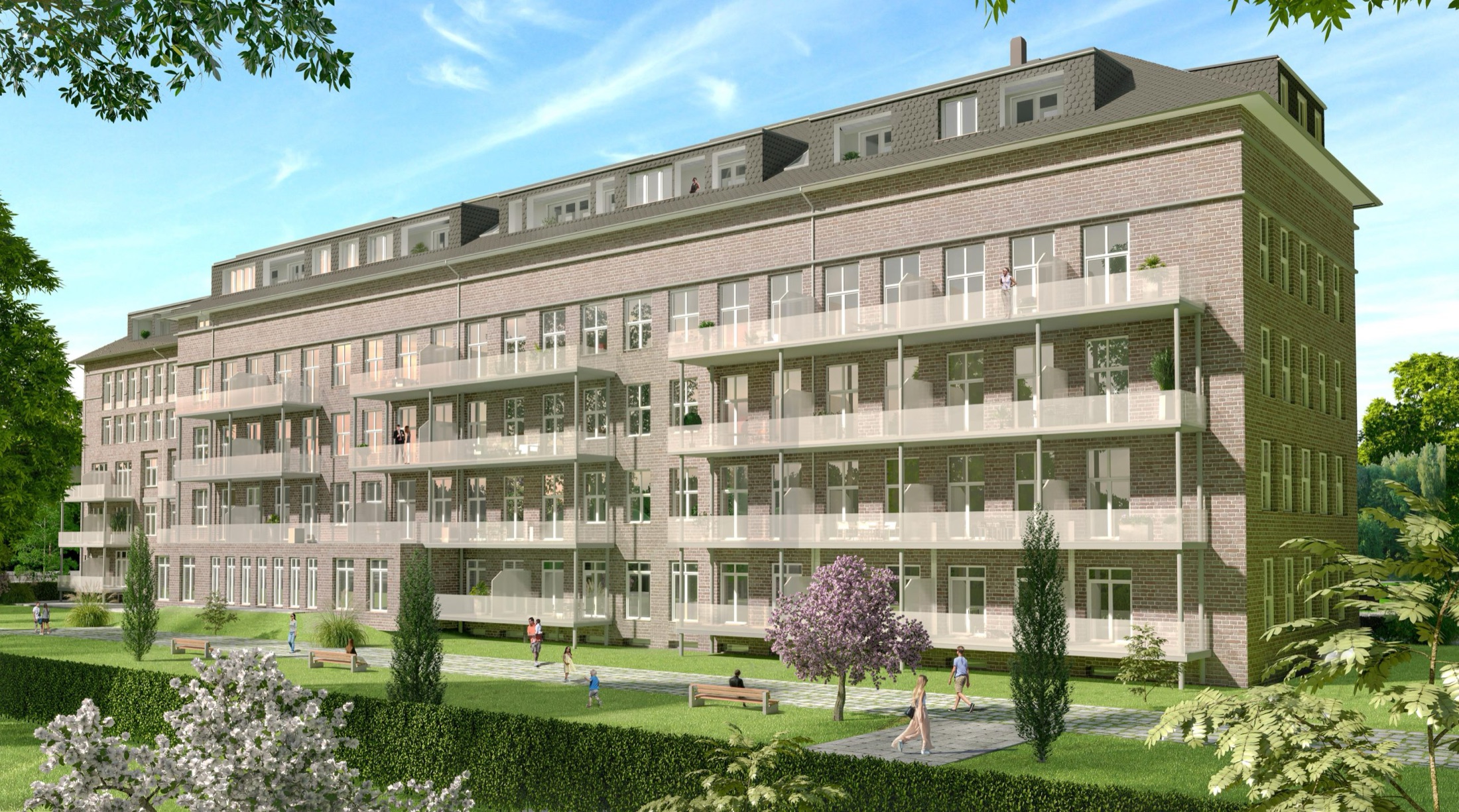Umbau und Sanierung Gewerbeobjekt zu Wohnanlage