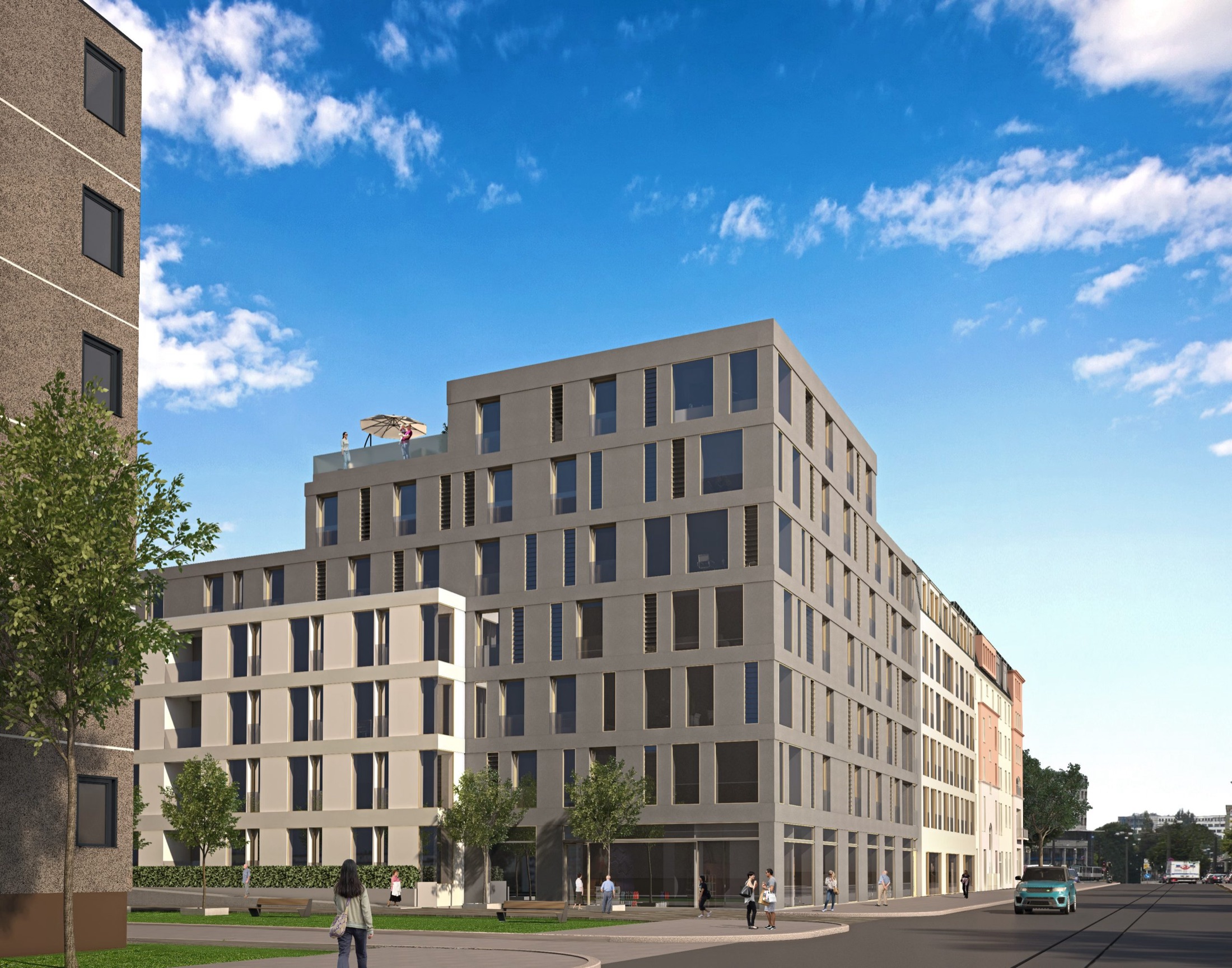 Wettbewerb Schäferstraße Dresden – Ansicht 2