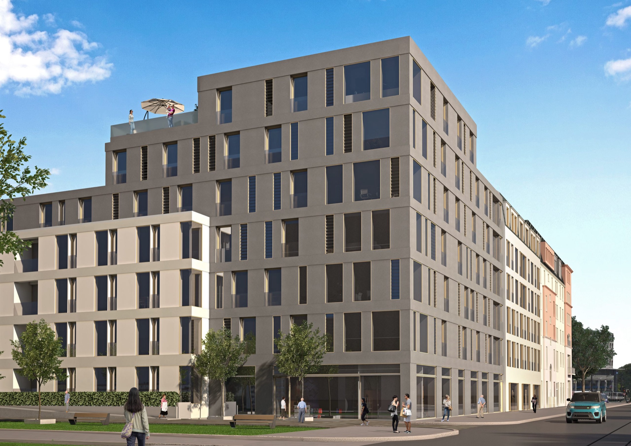 Wettbewerb Schäferstraße Dresden – Ansicht 3