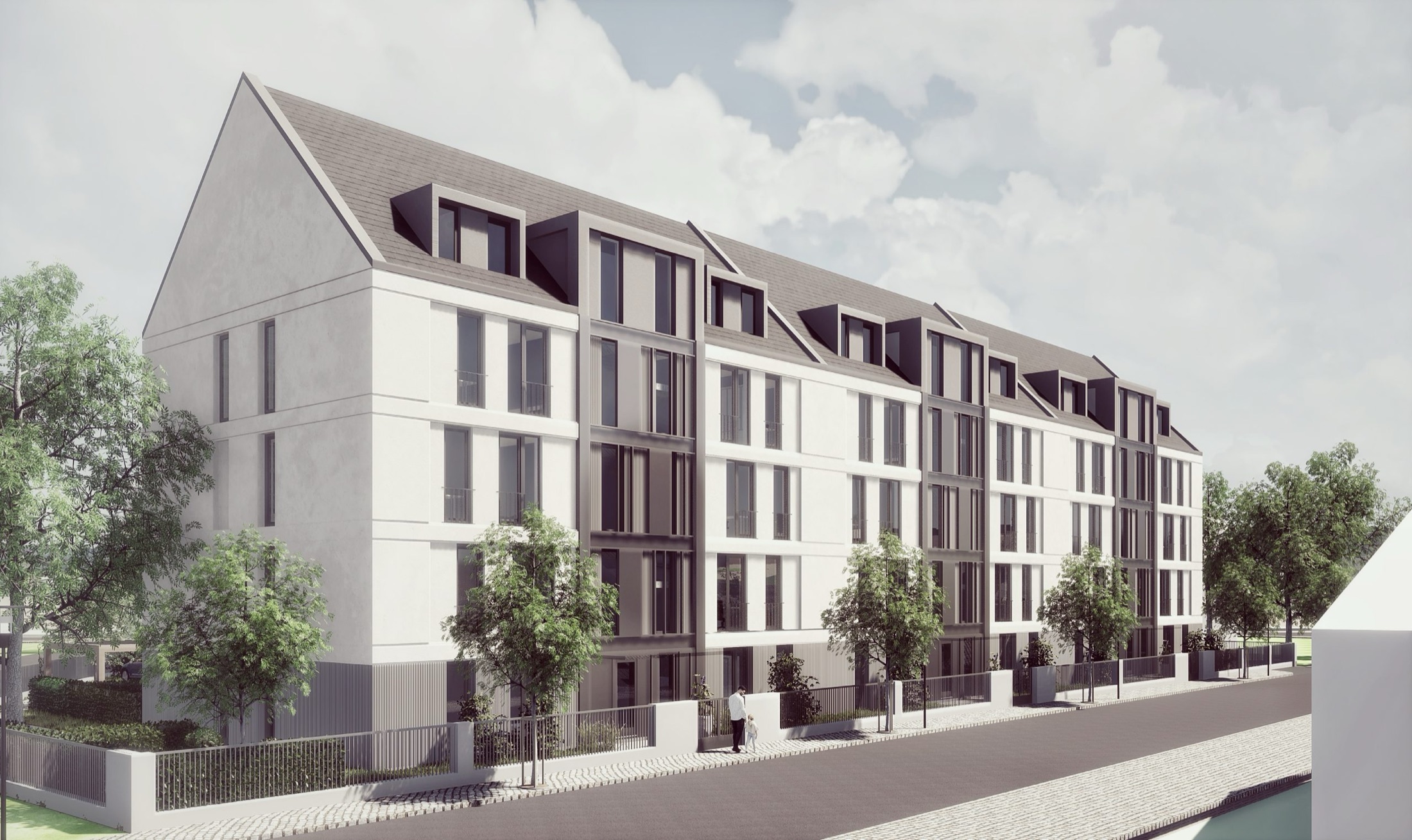 Wohnanlage Heidenau Gabelsberger Straße – Ansicht 3