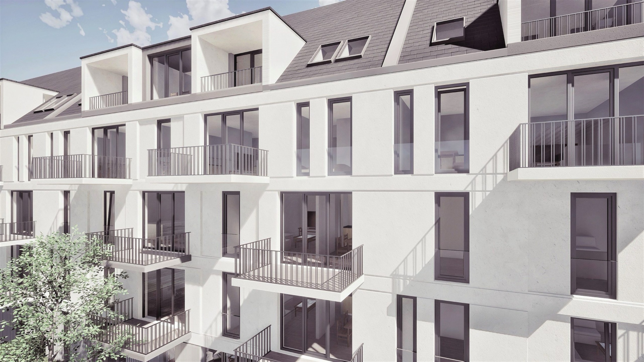 Wohnanlage Heidenau Gabelsberger Straße – Ansicht 4